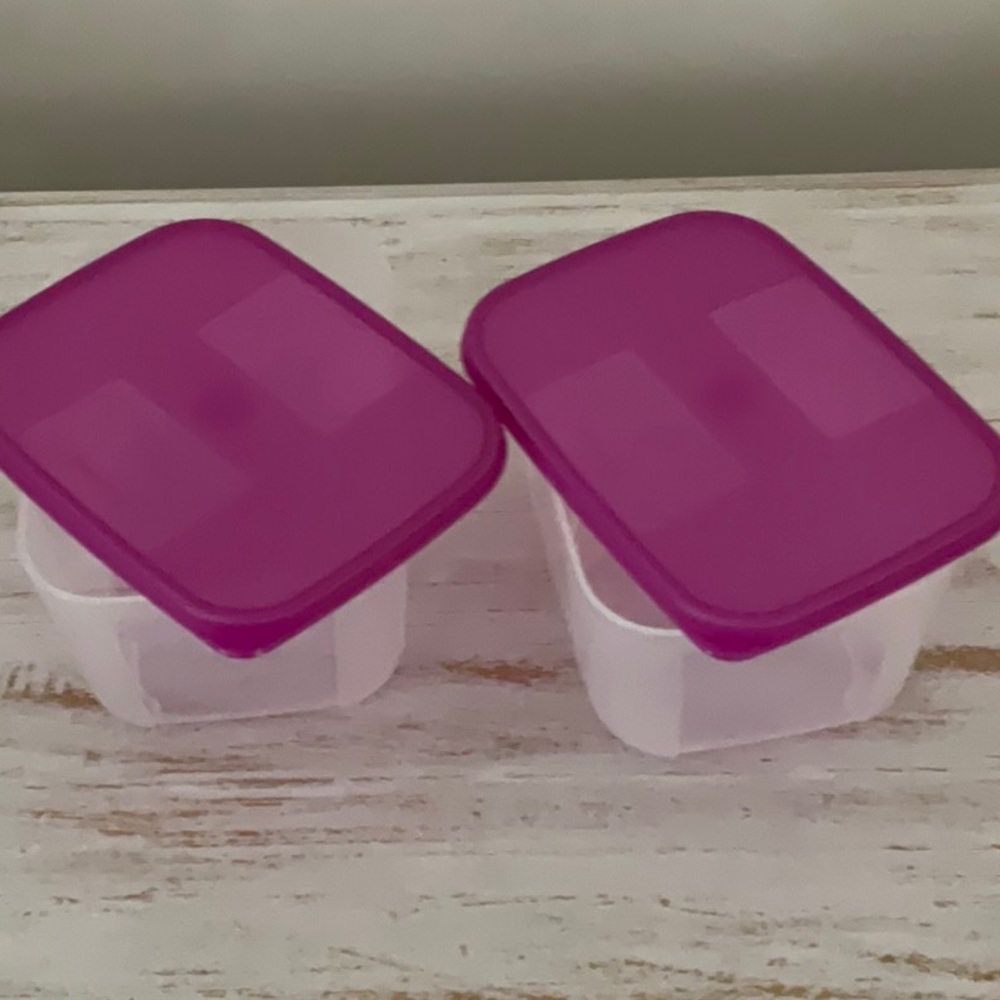 Tupperware Freezer Mates Small 2 Set - Picture 2 of 3